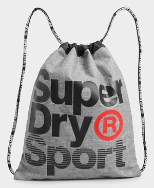 Superdry Drawstring Férfi Táska Szürke | ZLGPT0194